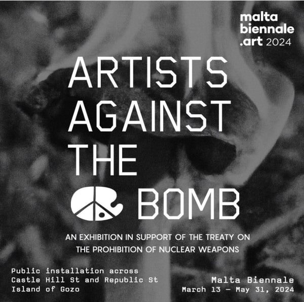 Joaquin Segura @ Malta Biennale, Malta, Artists Against The Bomb feature selected artists