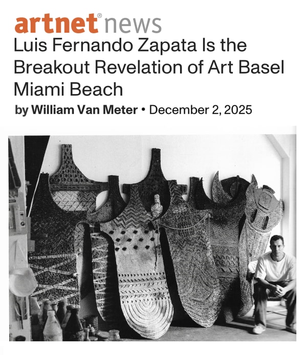 Luis Fernando Zapata Is the Breakout Revelation of Art Basel Miami Beach, The long-overlooked queer Colombian multimedia artist was a...