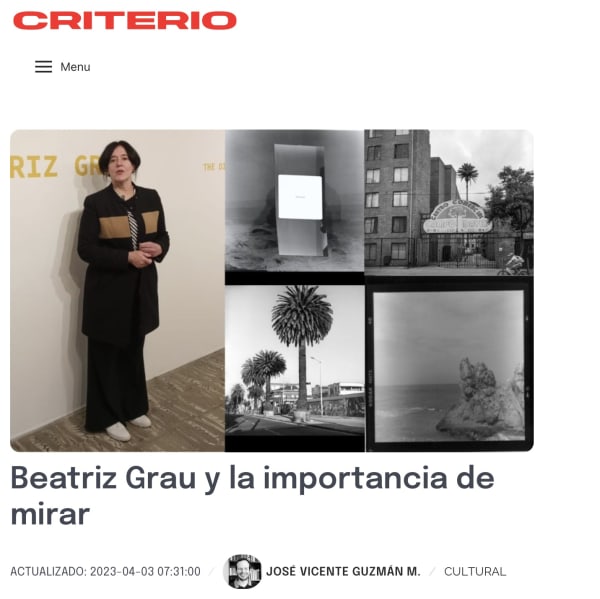 Beatriz. Grau @ Diario Criterio