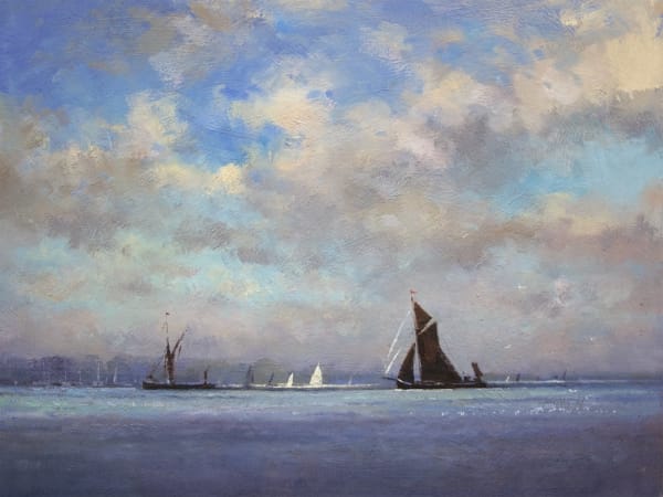 Thames Barges at Pin Mill