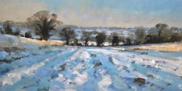 Snow in the Elham Valley