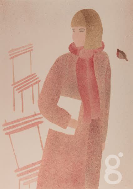 Claire Astaix - Girl in Park