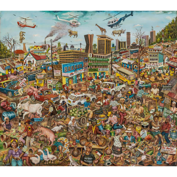 Joseph Bertiers - Rhino relocation, 2018