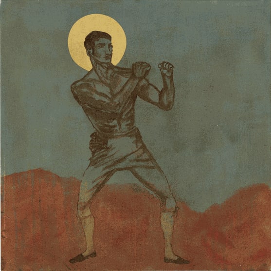 Godfried Donkor - 18th Century Pugilist I, 2010