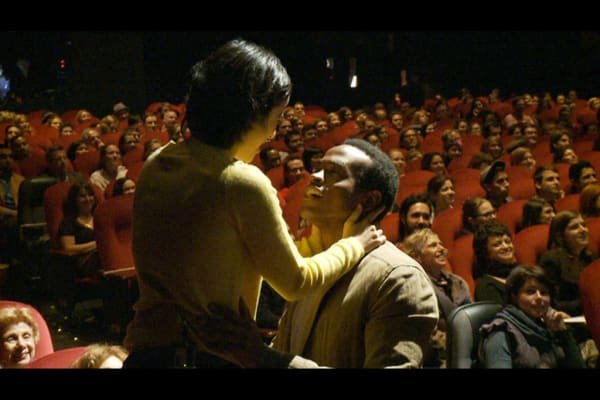 I Feel Your Pain, 2011, Performa commission Single-channel video, running time: 80 minutes SVA Silas Theatre, New York (performance documentation image)