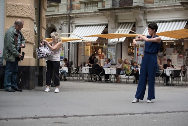 Like You, 2014 Le Mouvement – Performing the City, Biel/Bienne, Switzerland (performance documentation still)