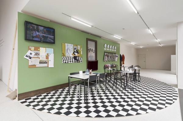 Public Relations / Öffentlichkeitsarbeit, 2013 Westfälischer Kunstverein, Germany (installation image)