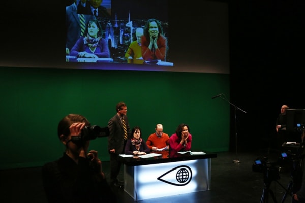 Bystander, 2014 Digital video, running time: 73:00 minutes The Kitchen, New York (performance documentation still)