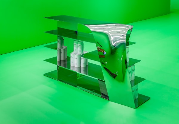 Sean Raspet x Soylent x Pantone x Swiss Institute, 2015 (installation view), Swiss Institute, New York, NY Image courtesy Swiss Institute