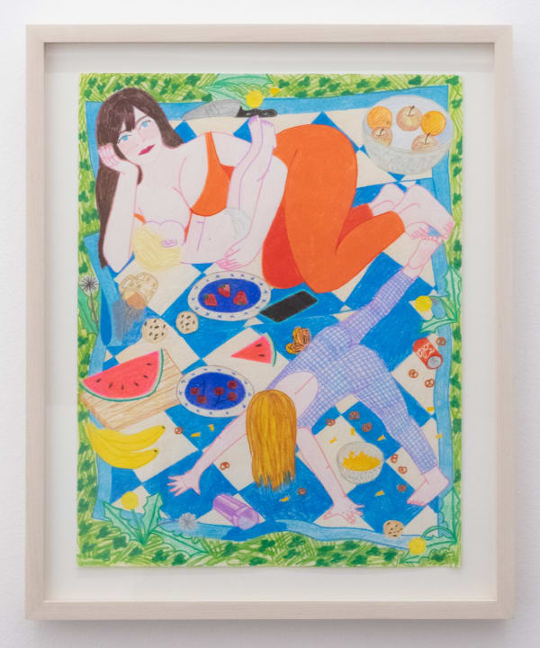 Mdh007 Lunch In The Grass 16 X 13 In A Lr