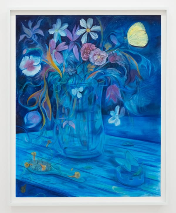 Ap005 Wooden Butterfly Butterfly Moon 2023 34 1 4 X 26 1 4 In A Lr