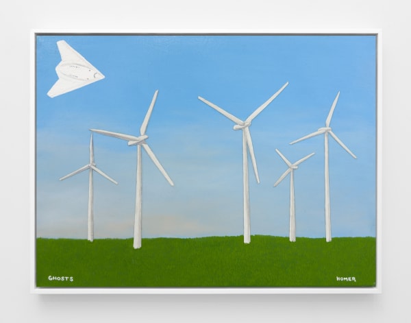 Jhf187 Ghosts 18X24 Framed Lr