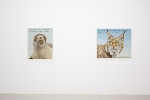 Sean Landers Animal Portraits