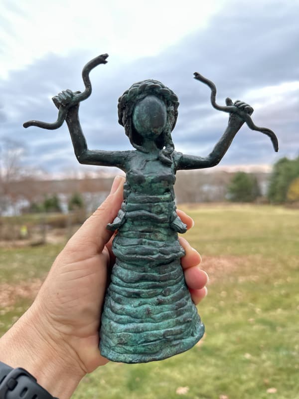 Guardian Diety , Door Knocker by Sculptor, Goody-B. WIseman