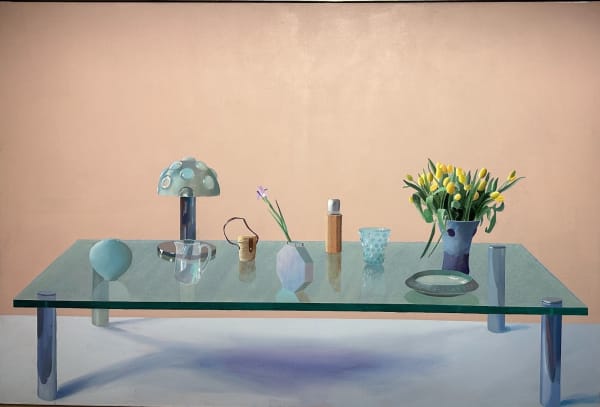 David Hockney, Still Life on a Glass Table, 1971