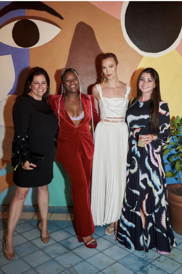 Muys Snijders, Jadé Fadojutimi, Karlie Kloss, Hilary Cianciolo