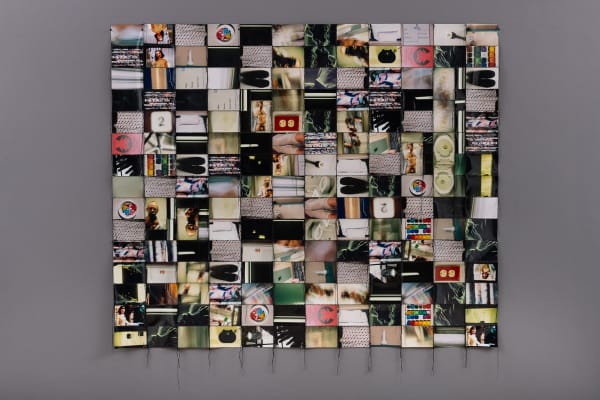 Hunter Reynolds, Imperial Point Hospital, 2004, Photo-weaving with chromogenic prints and thread, 152.3 x 181 cm, 60 x 71 1/4 in