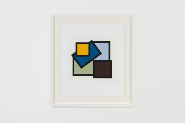 Mary Webb, Russia X, 1999, Screenprint on paper, 50 x 44.2 cm, Framed 64 x 58 x 3.5 cm