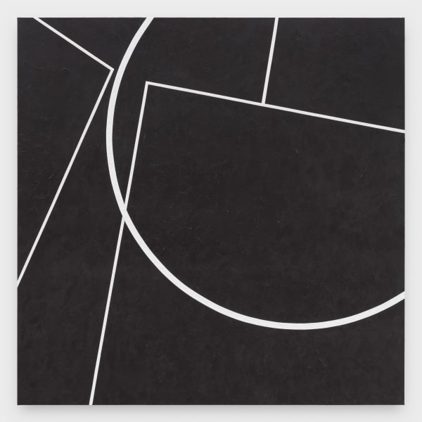 Virginia Jaramillo, Site: No. 3 51.1789° N, 1.8262° W, 2018, Acrylic on canvas, 182.9 x 182.9 cm, 72 x 72 in