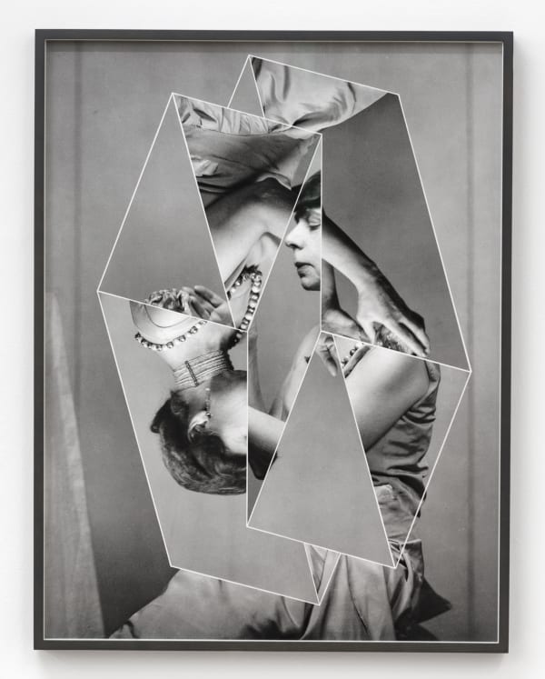 Andrea Geyer, Constellations Carrie Stettheimer After Genthe, 2018, Hand Cut Archival Print On Rag Paper, 89.2 X 67.9 cm Framed 91 7 X 70 4 X 3 81 Cm