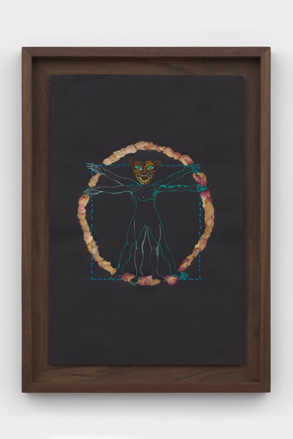 Chitra Ganesh, Vitruvian Flight, 2021