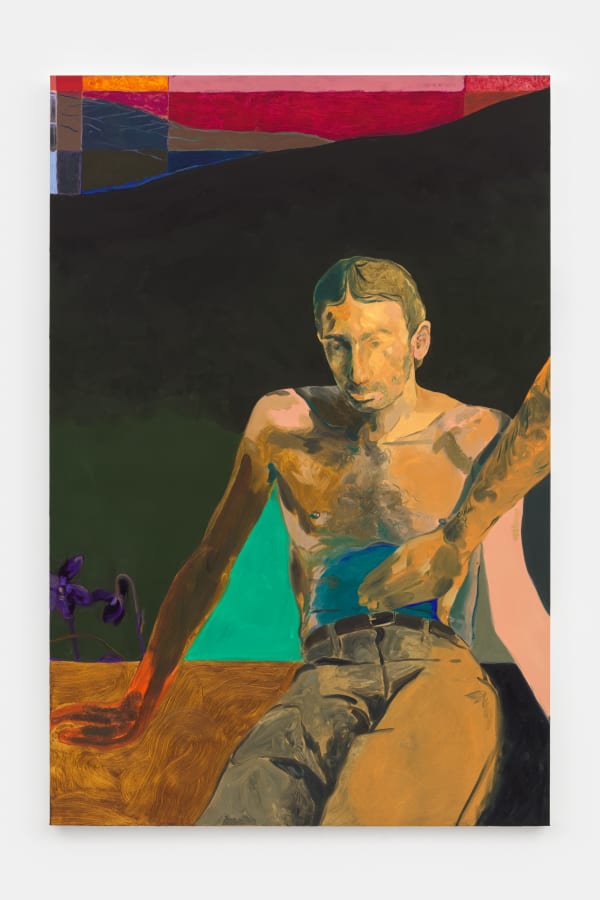 Anthony Cudahy, Hidden Place (violets), 2022