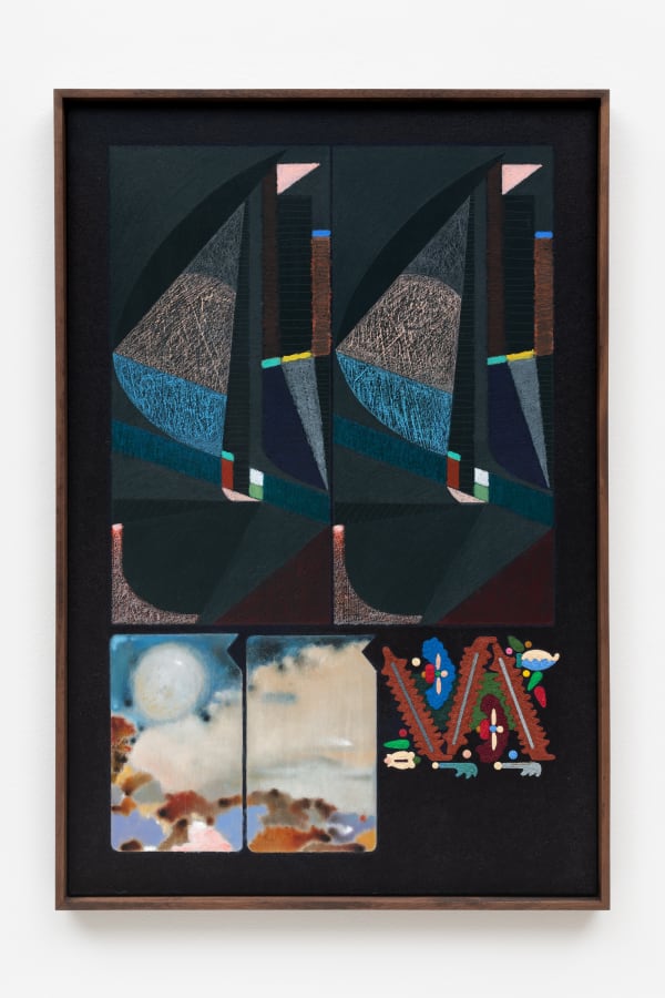 Haroun Hayward, Nightdrive Through Babylon (November Moon), 2023 