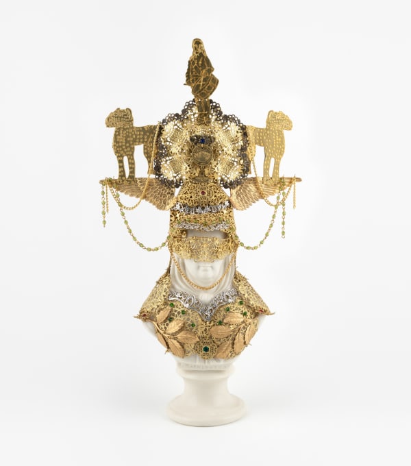 Hew Locke, Souvenir 15 (Martha Washington), 2023
