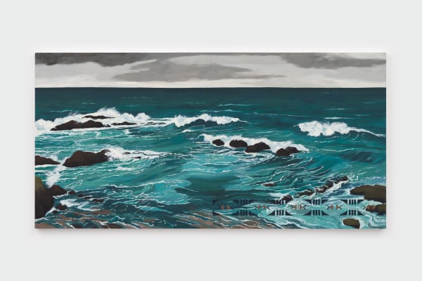 Kay Walkingstick, Sea Rock Storm, 2023