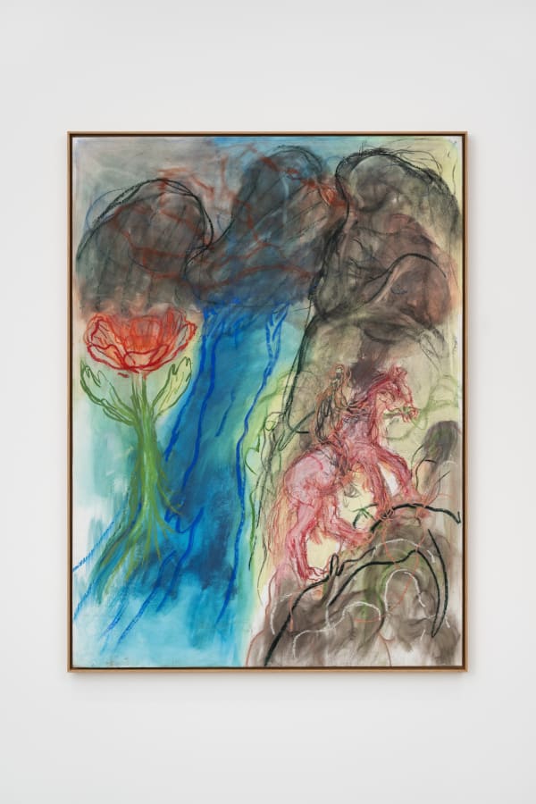 Ken Kiff Uphill National Gallery 1993 Oil And Pastel On Panel Framed 116 1 X 85 8 X 4 Cm K Kif0081 Photo By Damian Griffiths