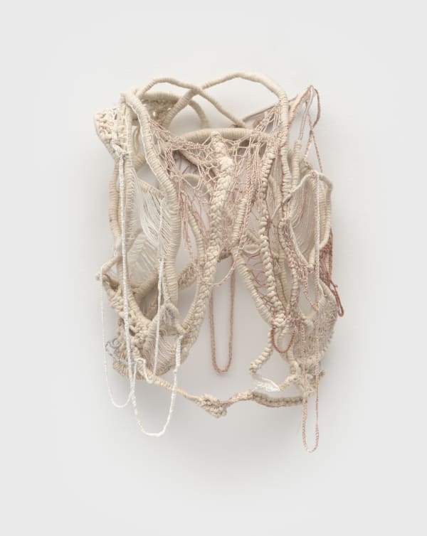 Tuli Mekondjo Nu I Doms Lu Deritz Bay Shark Island 2024 Cotton String And Bamboo Yarn 43 2 X 40 6 X 15 2 Cm T Mek0065 Photo By Jsp Art Photography Install