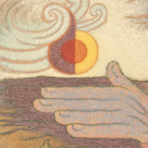 Detail of Martyn Cross, Retreat Inside, 2024
