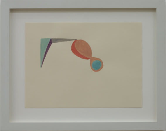 Katy Dove, Untitled, 2006, Gouache on paper, 32 x 40 cm, 12.61 x 15.76 in