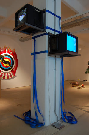 Installation view of Lobby at Hales London