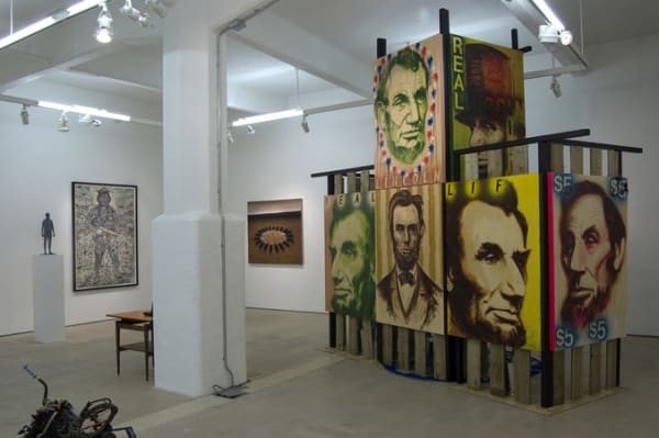Installation view of The Freedom Centre ‘This show will change your life!’ at Hales London