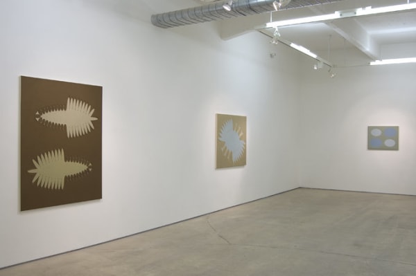 Installation view of Jane Harris, Space Opera at Hales London