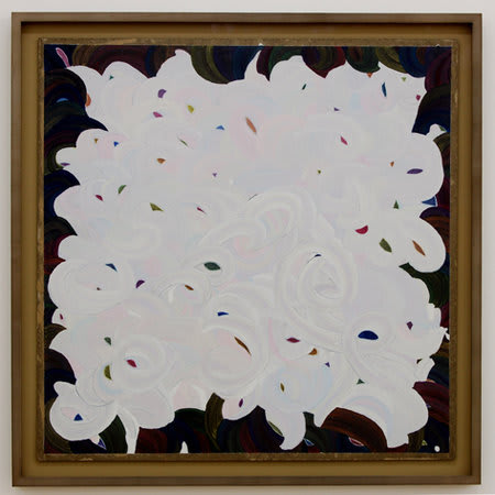 Ben Ravenscroft, Blaze, 2006, Acrylic on Davy board, 77 x 76.5 cm, 30.34 x 30.14 in
