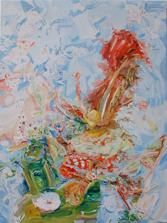 Darina Karpov, Patch, 2011, Oil on linen over board, 61 x 46 cm, 24.03 x 18.12 in