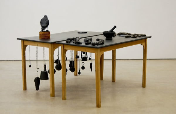 Installation view of Carl Plackman, Alternate Universe, at Hales London