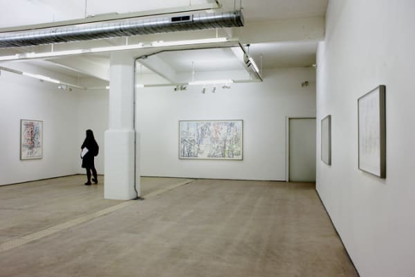 Installation view of Richard Galpin, Let Us Build Us a City and a Tower at Hales London