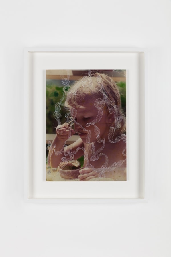 Sebastiaan Bremer, Gold I, 2017, Unique hand-painted chromogenic print with hand additions in pigment pen and photo retouch dye, 29.7 x 23.5 cm, 11 3/4 x 9 1/4 in, Framed: 39.9 x 32 x 3.8 cm, 15 3/4 x 12 5/8 x 1 1/2 in