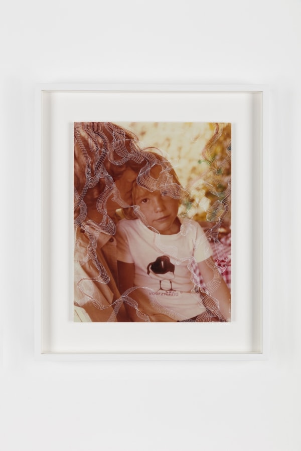 Sebastiaan Bremer, Gold II, 2017, Unique hand-painted chromogenic print with hand additions in pigment pen and photo retouch dye, 29.7 x 23.5 cm, 11 3/4 x 9 1/4 in, Framed: 40.6 x 34.4 x 3.8 cm, 16 x 13 1/2 x 1 1/2 in