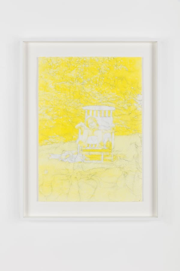 Sebastiaan Bremer, Yellow Lead, 2017, Epson hot press matte paper with pigment ink, 48.3 x 34 cm, 19 x 13 3/8 in, Framed: 56 x 43.3 x 3.7 cm, 22 1/8 x 17 1/8 x 1 1/2 in