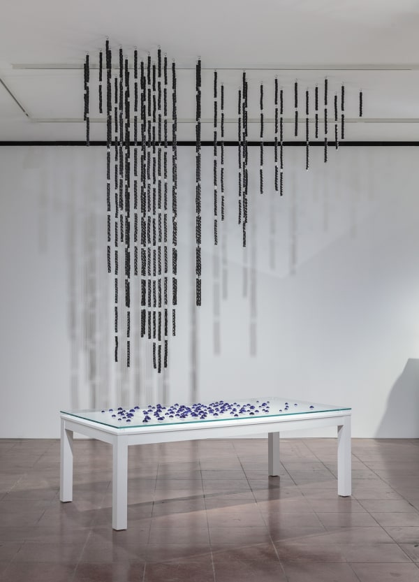 Installation view of Richard Slee, Perfect Pie, at Hales New York