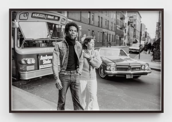 Sunil Gupta, Untitled #42 from the series Christopher Street, 1976/2019, Silver gelatin print, 60.9 x 91.7 cm, 24 x 36 1/8 in, Framed: 63 x 93.7 cm, 24 7/8 x 36 7/8 in, Edition of 5 plus 1 AP