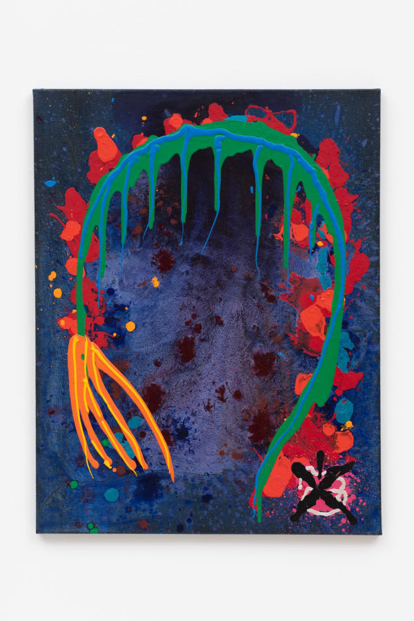 John Hoyland, Flames Like Rainbows 20.6.1998, 1998