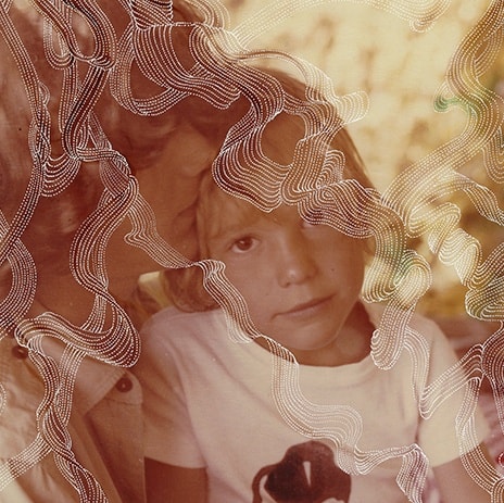Detail of Sebastiaan Bremer, Gold II, 2017, Unique hand-painted chromogenic print with hand additions in pigment pen and photo retouch dye, 29.7 x 23.5 cm, 11 3/4 x 9 1/4 in, Framed: 40.6 x 34.4 x 3.8 cm, 16 x 13 1/2 x 1 1/2 in