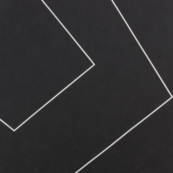 Detail of Virginia Jaramillo, Site: No. 5 19.6923˚ N, 98.8435˚ W, 2018, Acrylic on canvas, 198.1 x 137.2 cm, 78 x 54 in