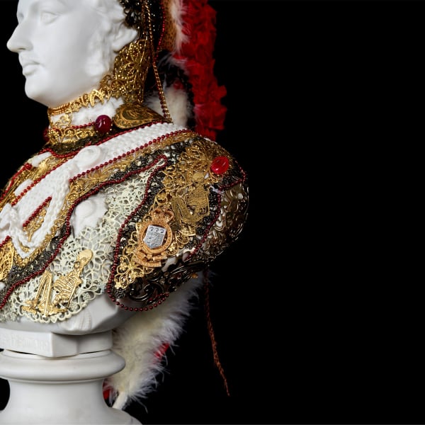 Hew Locke Souvenir 7 (Albert Edward, Prince of Wales), 2019