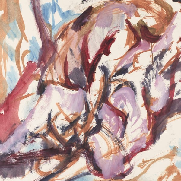 Detail of Carolee Schneemann, Untitled, 1957